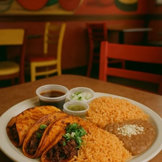 Birria Taco Plate